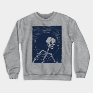 Skeleton Night Crewneck Sweatshirt